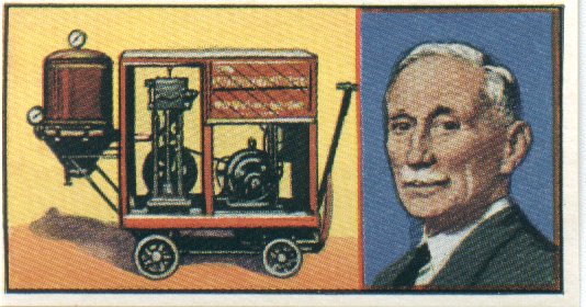 Hubert Cecil Booth Staubsauger Wagen